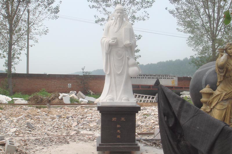 名醫石雕孫思邈雕塑的意義