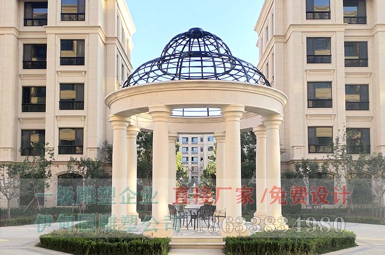 直徑8米埃及米黃涼亭 5.jpg